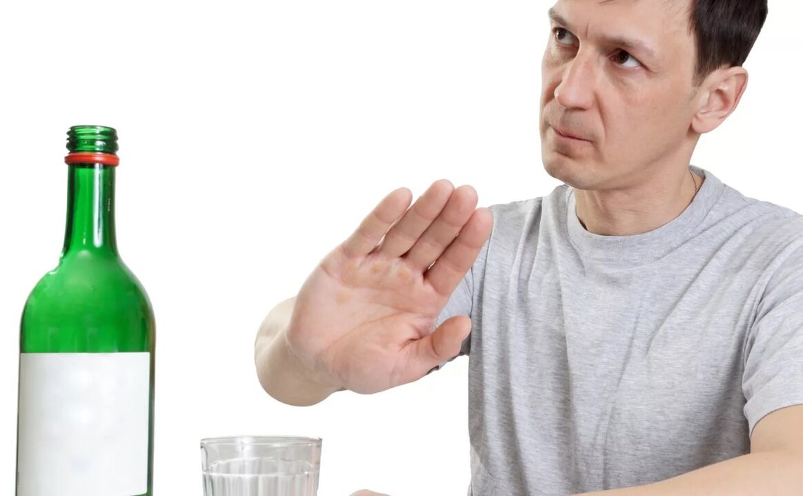 Opustitev alkohola