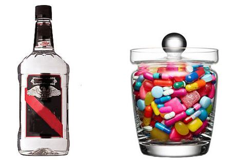 alkohola ali antibiotikov